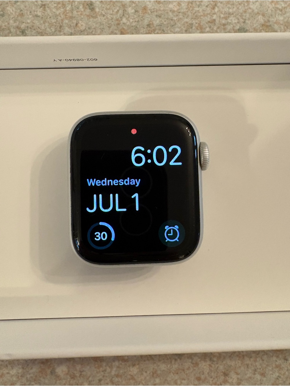Apple Watch (Silver) - Touchscreen Smartwatch